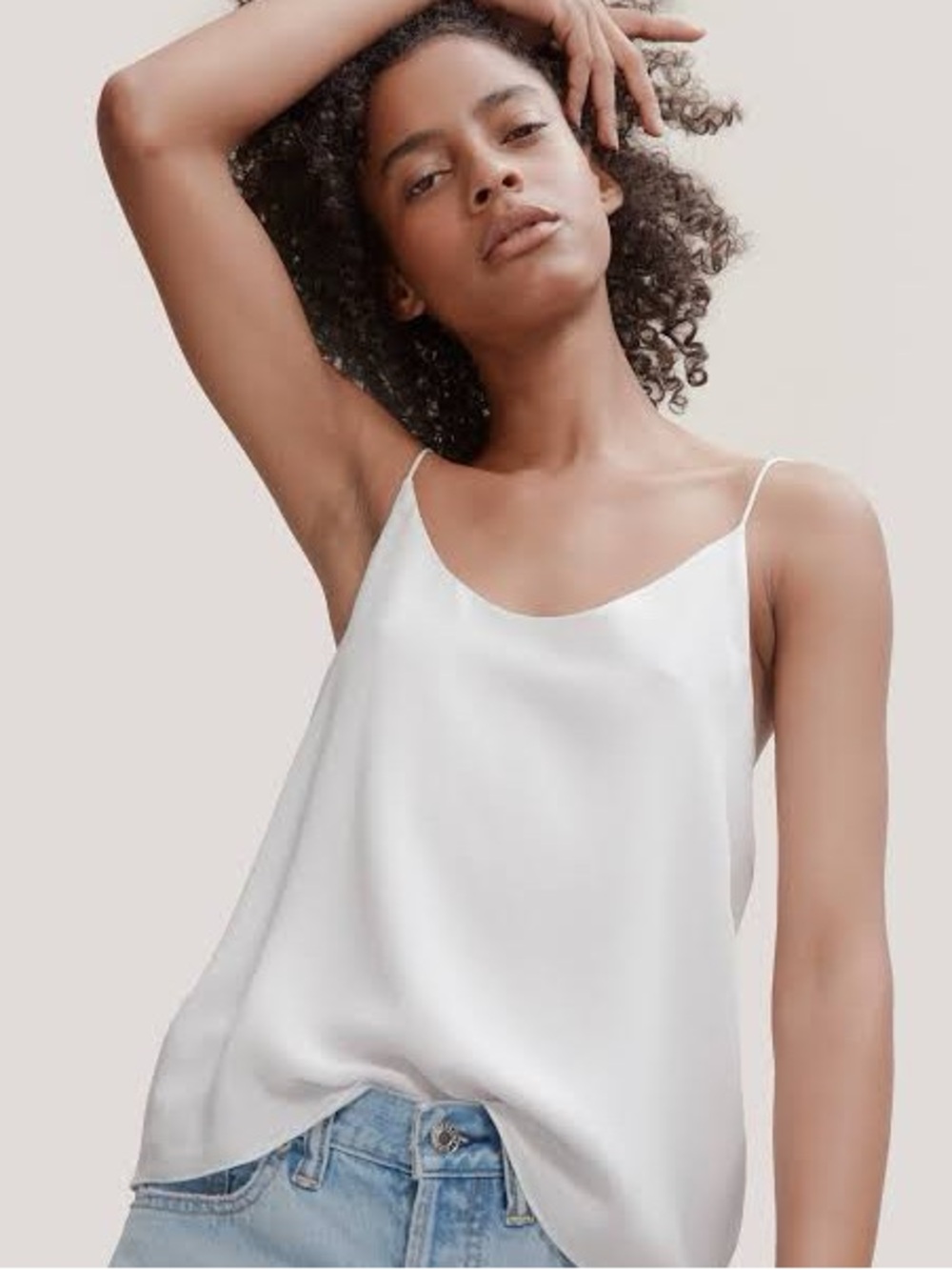 Everlane Silk Cami Tank Top